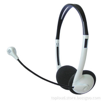 Headsets for call center and communication, with RJ11 plug/3.5mm plug, 1.5M cableNew
